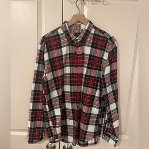 J-crew plaid button down